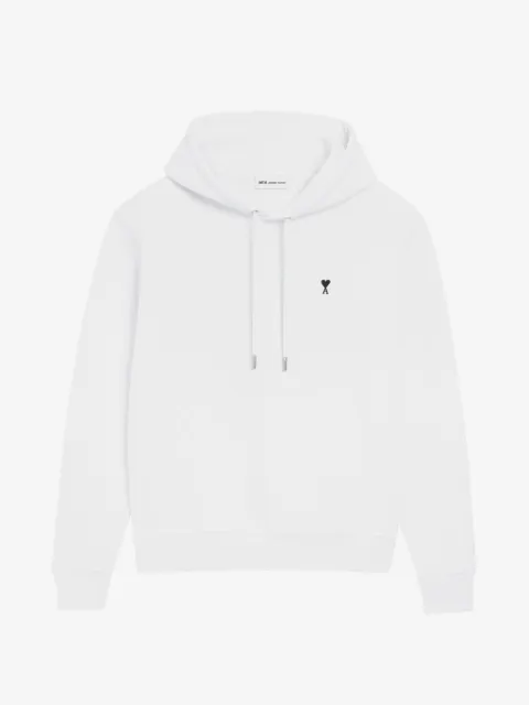 AMI Paris cotton Ami De Coeur hoodie