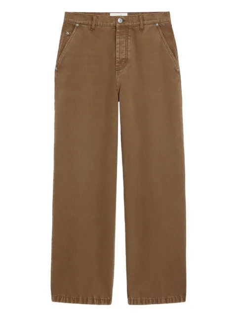 AMI Paris cotton large-fit jeans