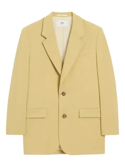 AMI Paris single-breasted wool blazer