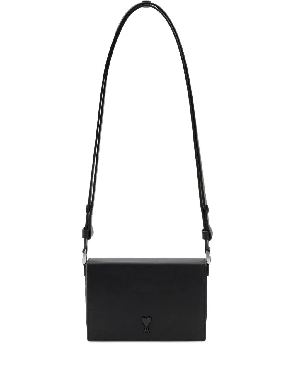 AMI Paris Ami De Coeur Lunch Box tas Zwart