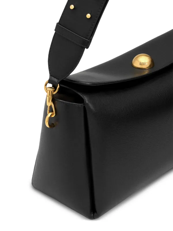 mi-ami♡ AMI Paris Medium Carrousel Shoulder Bag | Black | FARFETCH