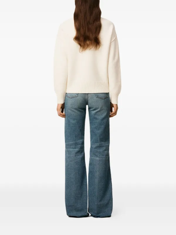 DG logo-embroidered silk shirt