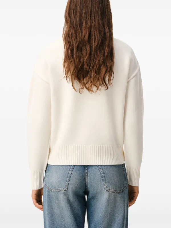 【正規品】 Ami Paris クルーネックセーター AMI PARIS (アミパリス) 胸ロゴ クルーネック セーター Ami de Coeur