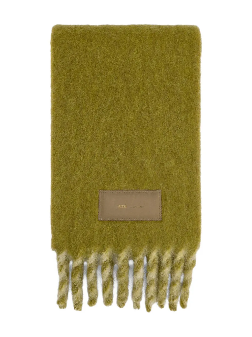 AMI Paris Sciarpa bicolore - Verde