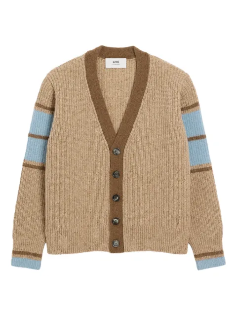 AMI Paris College wool cardigan