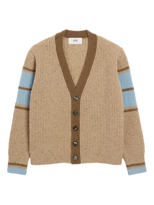 Cardigan College en laine - AMI Paris - Modalova