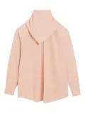 AMI Paris bandana-collar cotton blouse - Pink