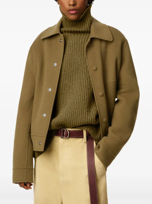 ★AMI PARIS★ボクシー フィット ジャケット AMI Paris ボクシーフィット ジャケット | ブラウン | FARFETCH JP