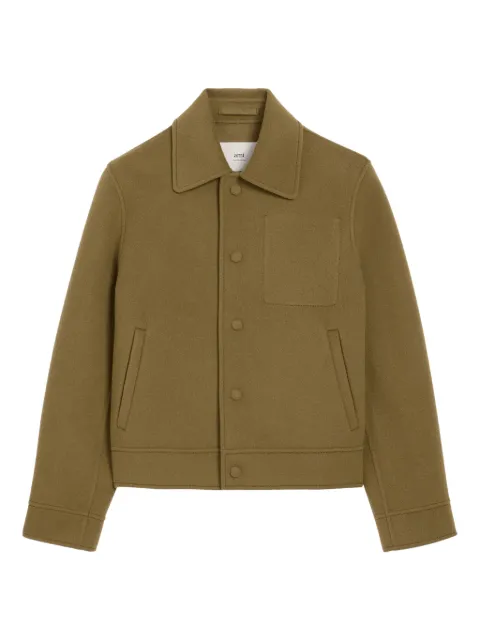 AMI Paris wool boxy jacket