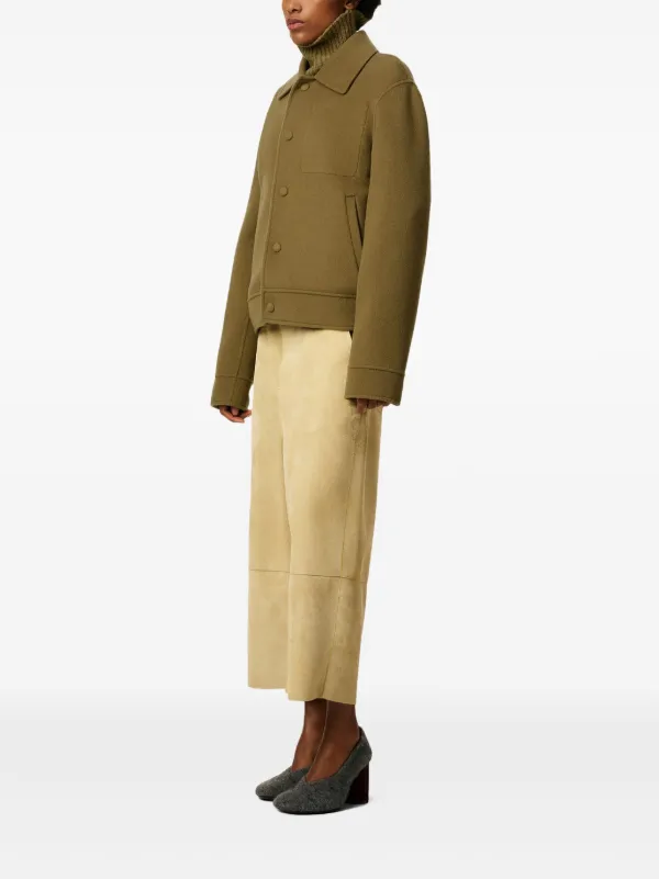 ★AMI PARIS★ボクシー フィット ジャケット AMI Paris ボクシーフィット ジャケット | ブラウン | FARFETCH JP
