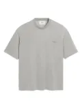 AMI Paris embroidered short-sleeve T-shirt - Grey