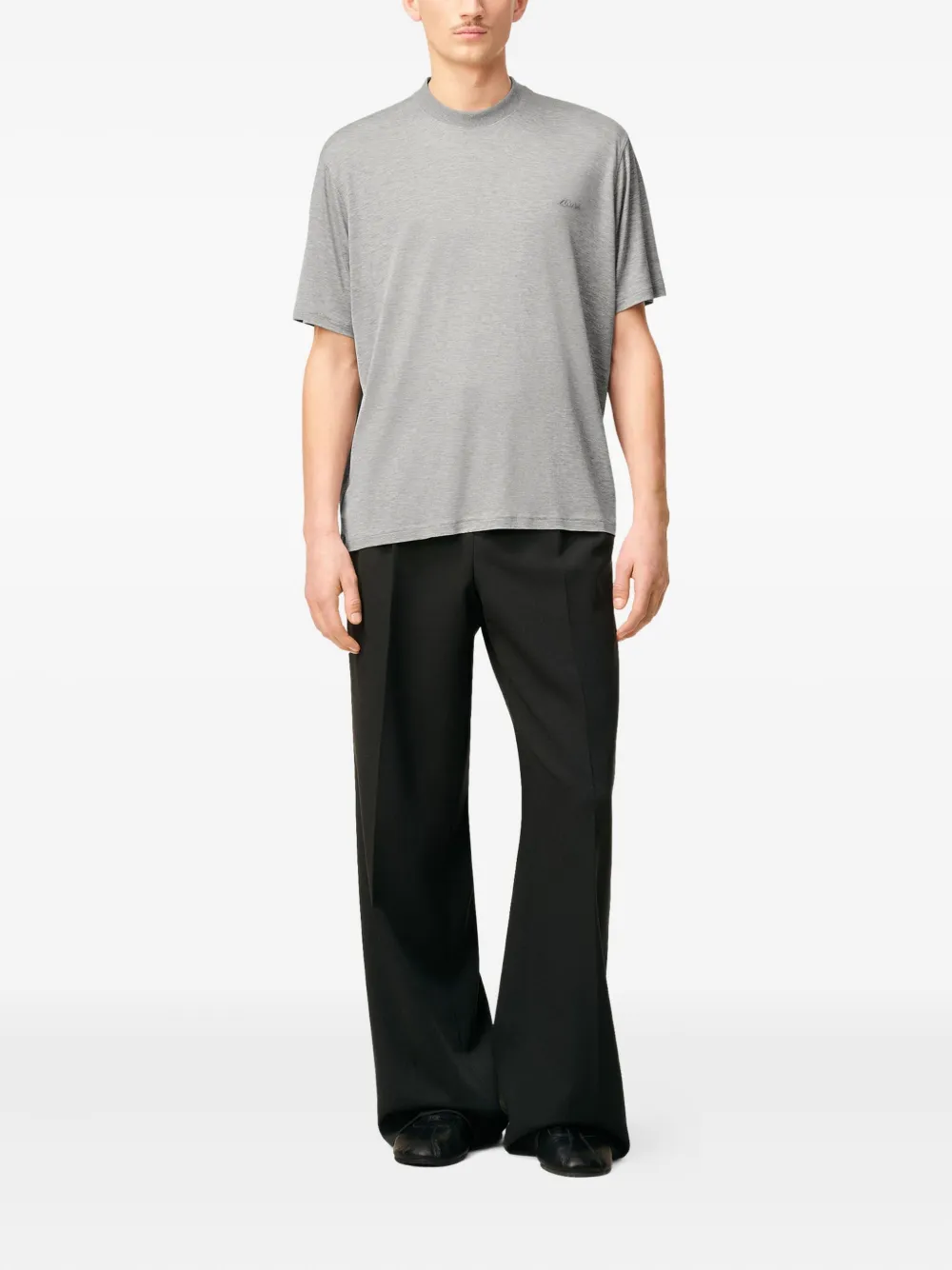 Ami Alexandre Mattiussi Embroidered Short-sleeve T-shirt