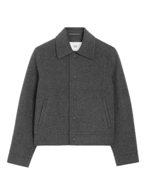 AMI Paris buttoned boxy jacket
