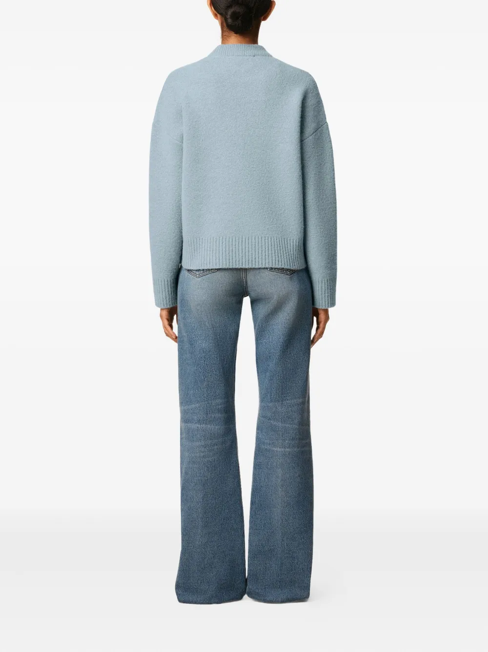 AMI Paris Ami de Coeur sweater Blauw