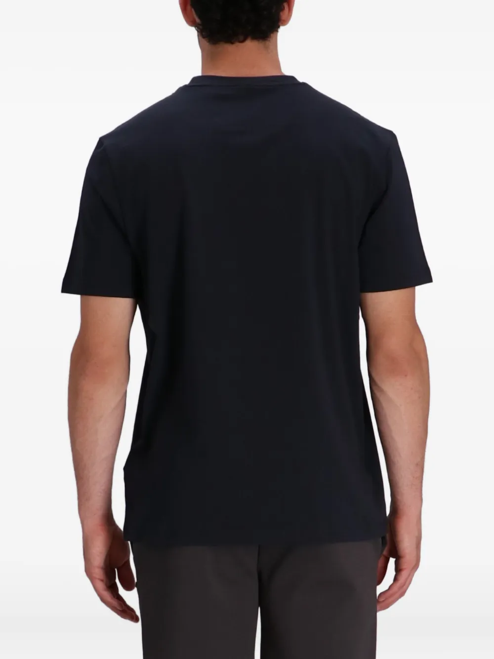 BOSS T-shirt met grafische print Grijs