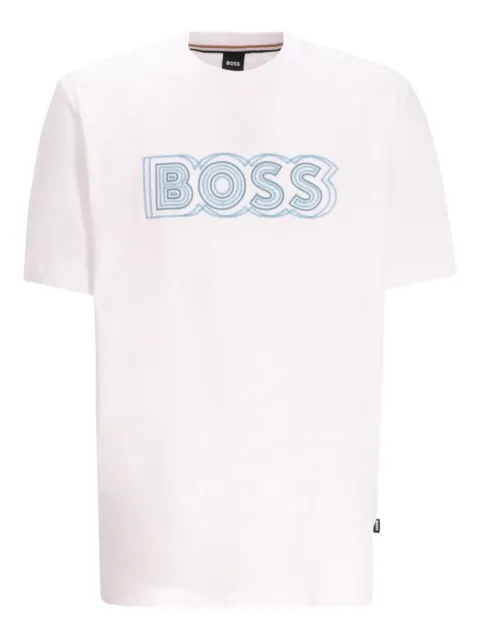 BOSS logo-print T-shirt