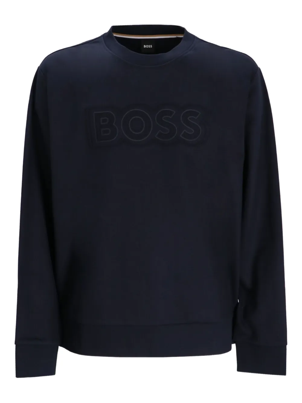 BOSS logo-embellished sweatshirt | Blue | Image 1