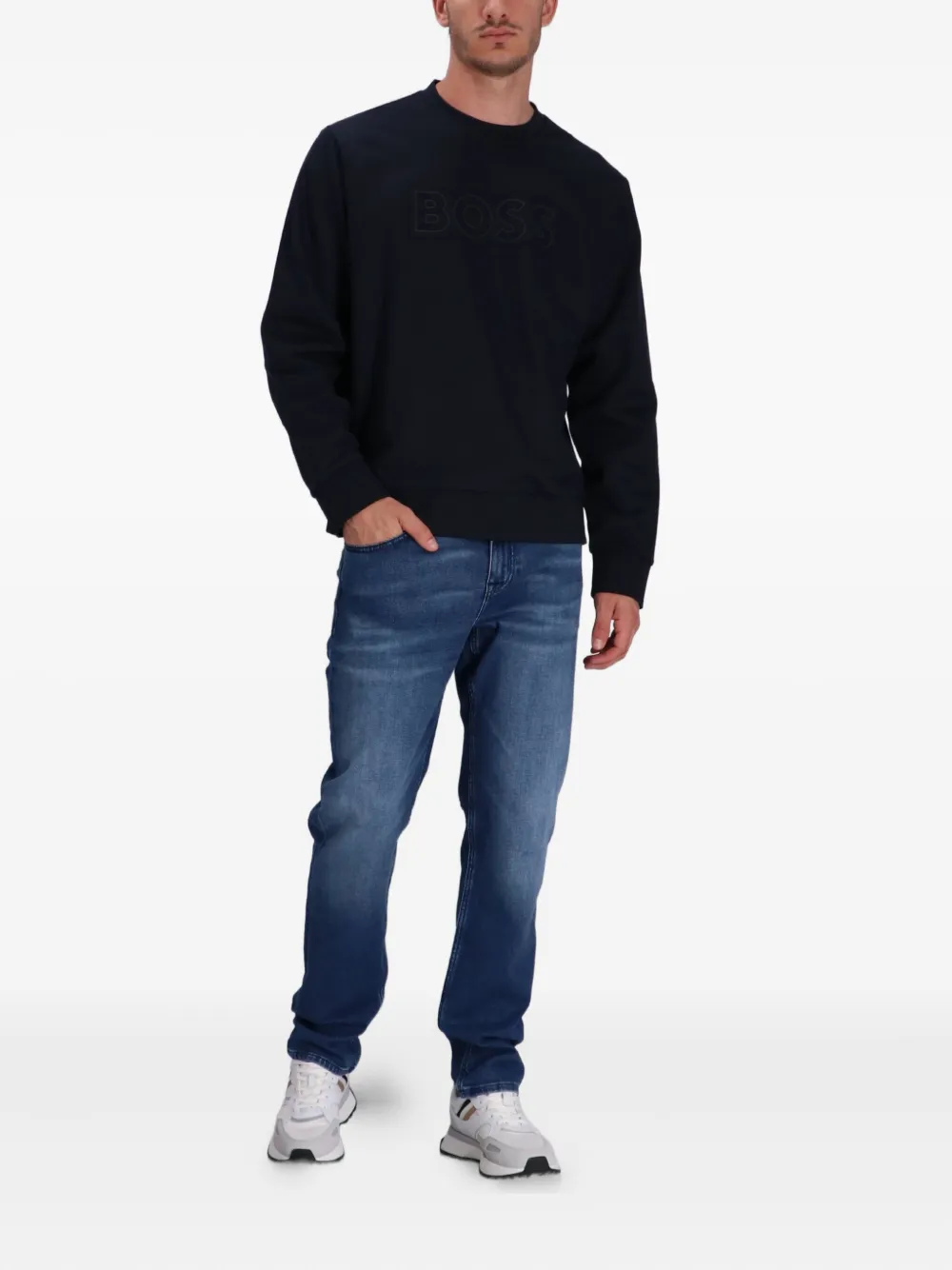 BOSS logo-embellished sweatshirt | Sweatshirts | Image 2