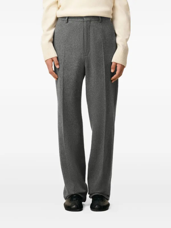 AMI Paris ワイドパンツ | グレー | FARFETCH JP