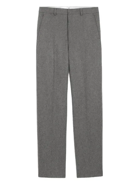 AMI Paris pleated wool tailored trousers