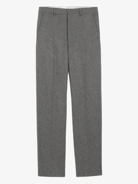 AMI Paris Wollen broek met wijde pijpen