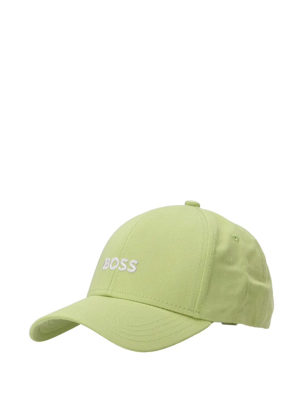 Hugo Boss Logo-embroidered Cap In Green