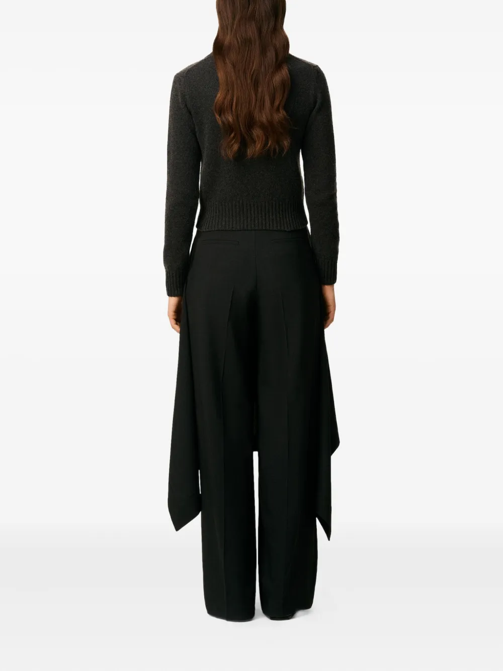 AMI Paris Gelaagde broek Zwart