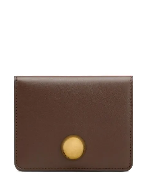 AMI Paris Carrousel press-stud wallet