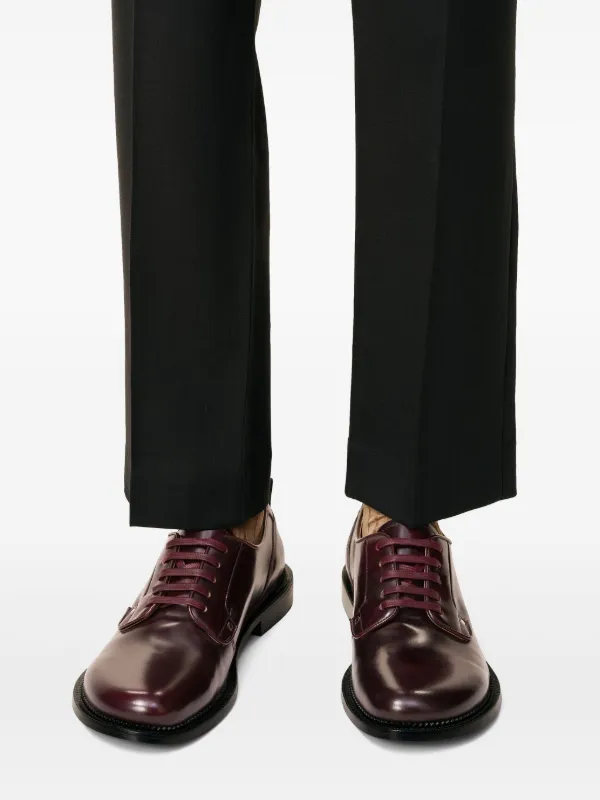 AMI Paris Anatomical Toe Derby Shoes | Red | FARFETCH