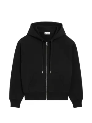 AMI Paris AMI DE COEUR ジップ パーカー | ブラック | FARFETCH JP