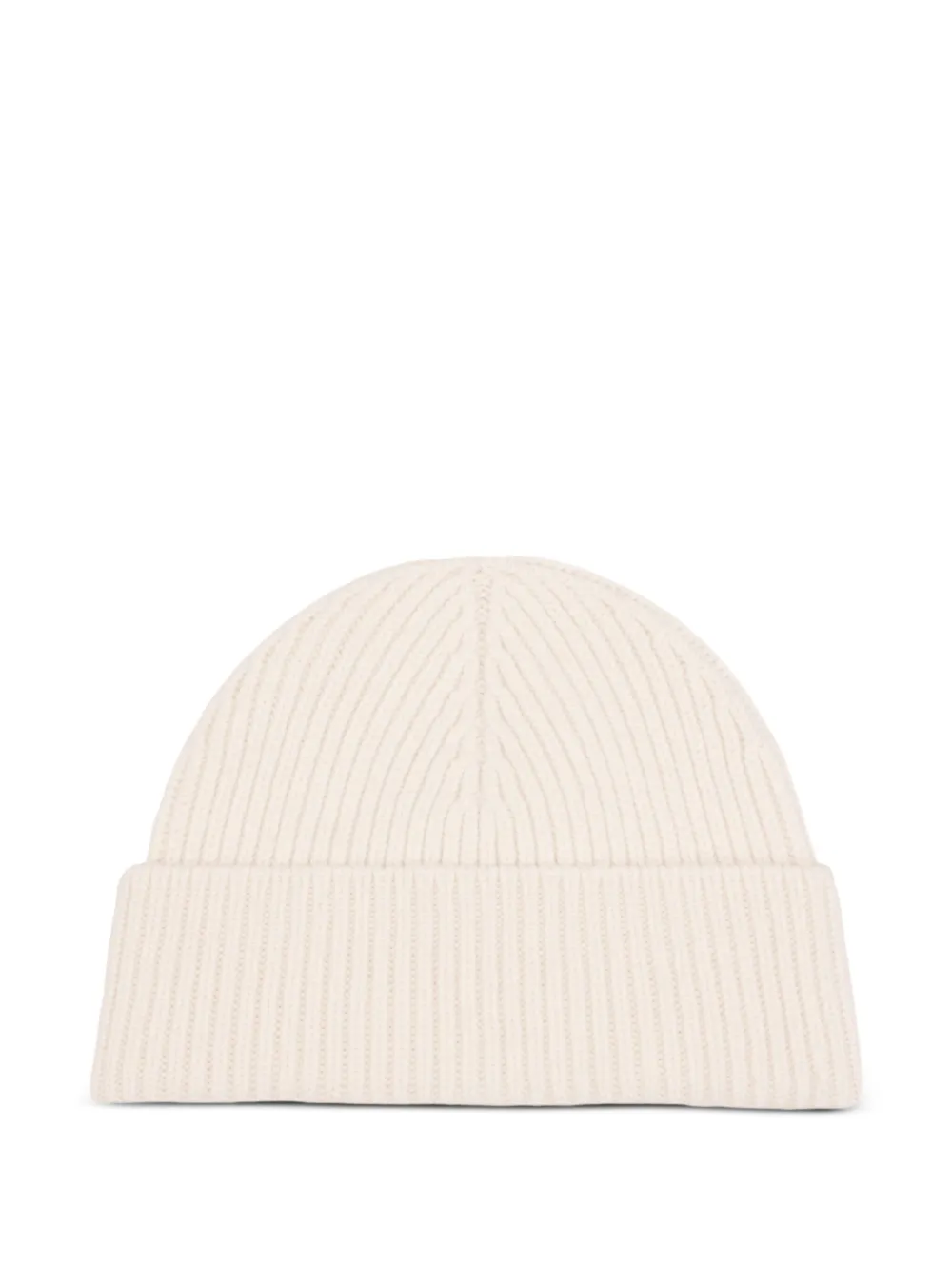 AMI Paris Ami De Coeur wollen muts Beige