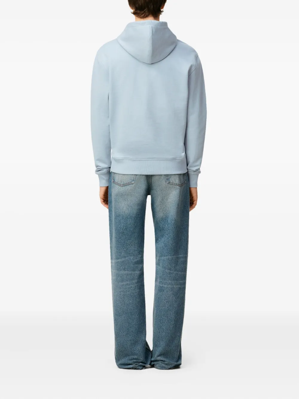 AMI Paris Ami De Coeur hoodie met rits Blauw