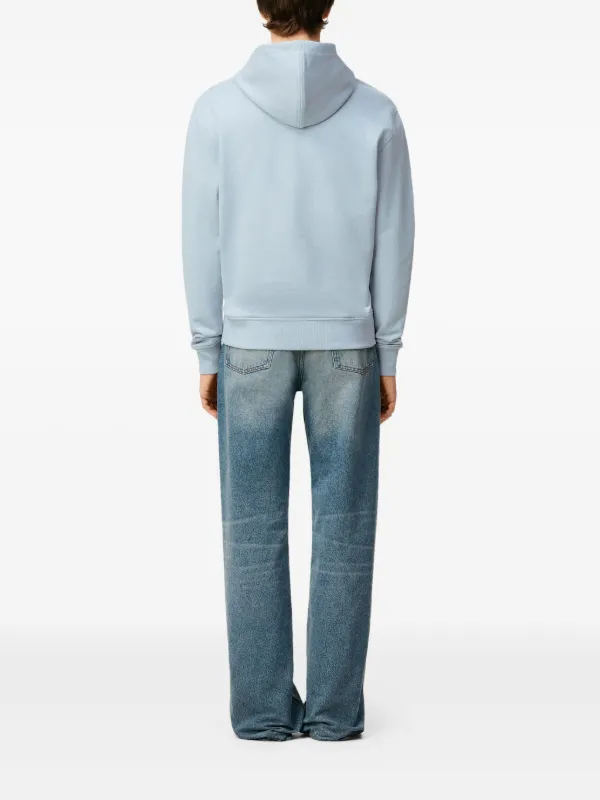 AMI Paris Ami De Coeur zip-up Hoodie | Blue | FARFETCH