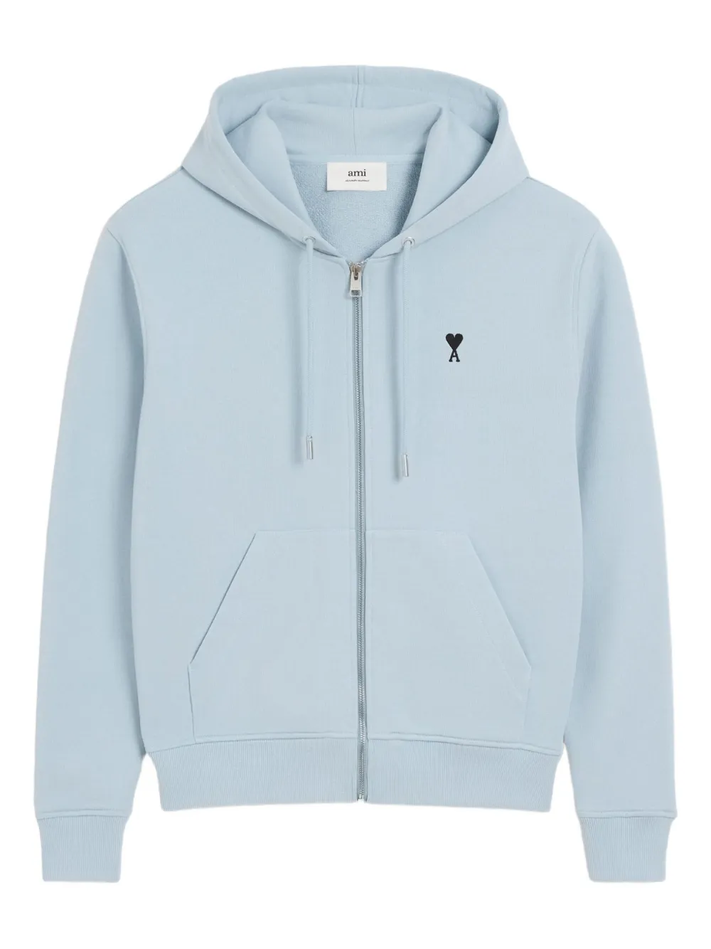 AMI Paris Ami De Coeur hoodie met rits Blauw