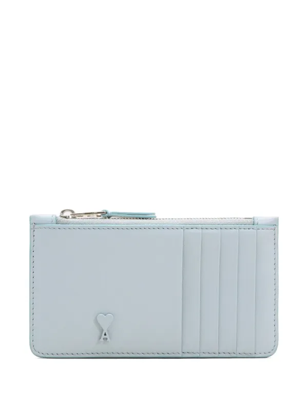 AMI Paris Ami De Coeur カードケース | ブルー | FARFETCH JP