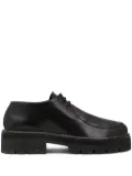 AMI Paris anatomical platform derby shoes - Black