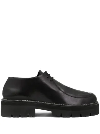 AMI Paris Anatomical Platform Derby Shoes | Black | FARFETCH