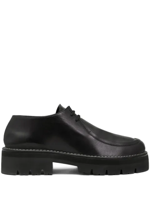 AMI Paris anatomical platform derby shoes