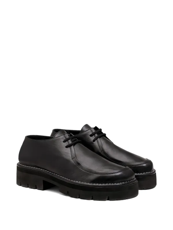 AMI Paris Anatomical Platform Derby Shoes | Black | FARFETCH SG