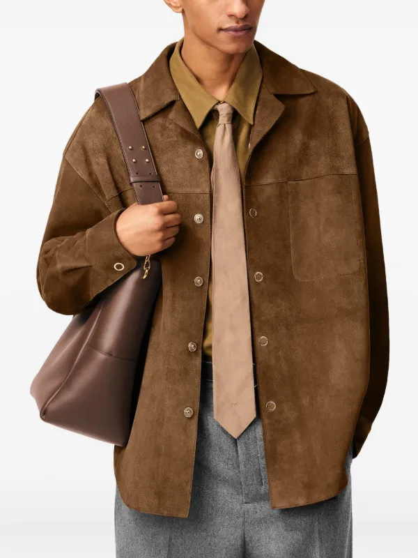 AMI PARIS PARIS バケットバッグ ブラウン レザー AMI PARIS PARIS バケットバッグ ブラウン レザー 【公式通販】