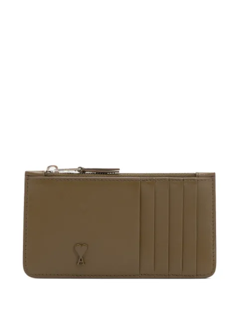 AMI Paris Ami de Coeur zipped cardholder
