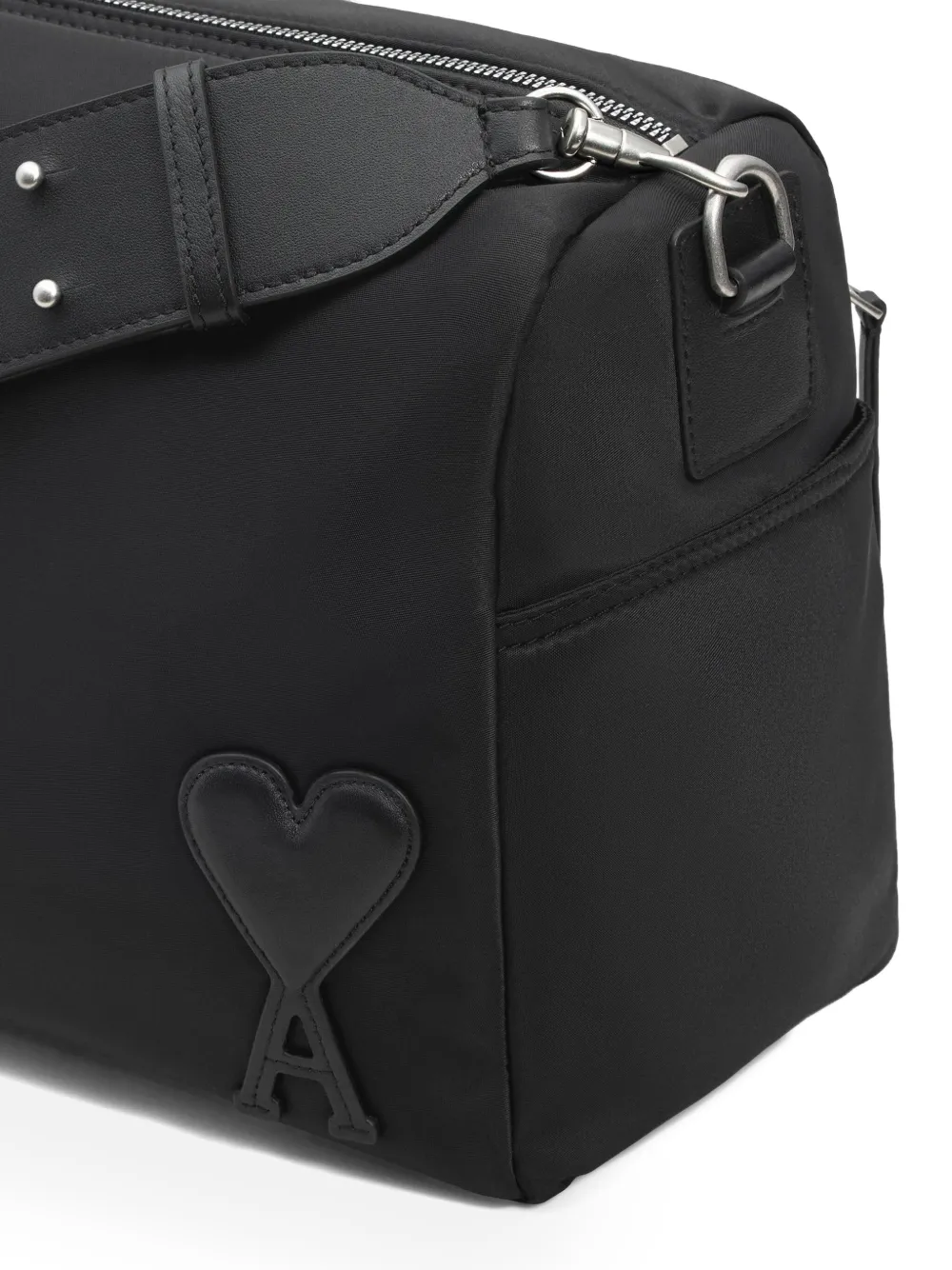 AMI Paris Large Marcel Shoulder Bag | Black | FARFETCH TH