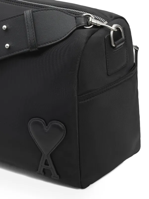 【関税込み】AMI PARIS Marcel ラージバッグ AMI Paris Large Marcel Shoulder Bag | Black | FARFETCH JO