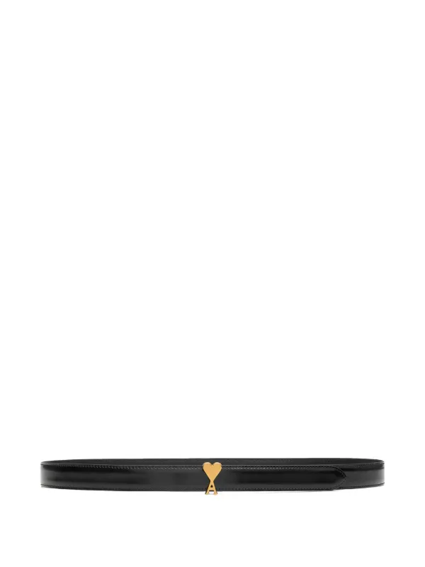 ベルト AMI PARIS BLACK LEATHER BELT AMI Paris Leather Paris Belt | Harrods US