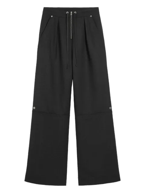 AMI Paris pantalon en laine à fermeture zippée