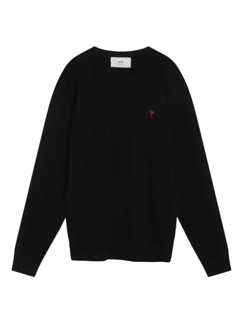 AMI Paris Ami De Coeur wool crew-neck sweater