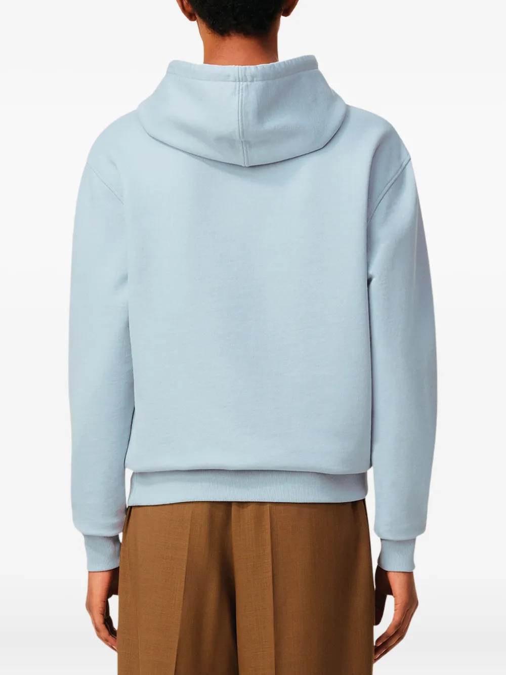 AMI Paris Hoodie met geborduurd logo 4506 SKY