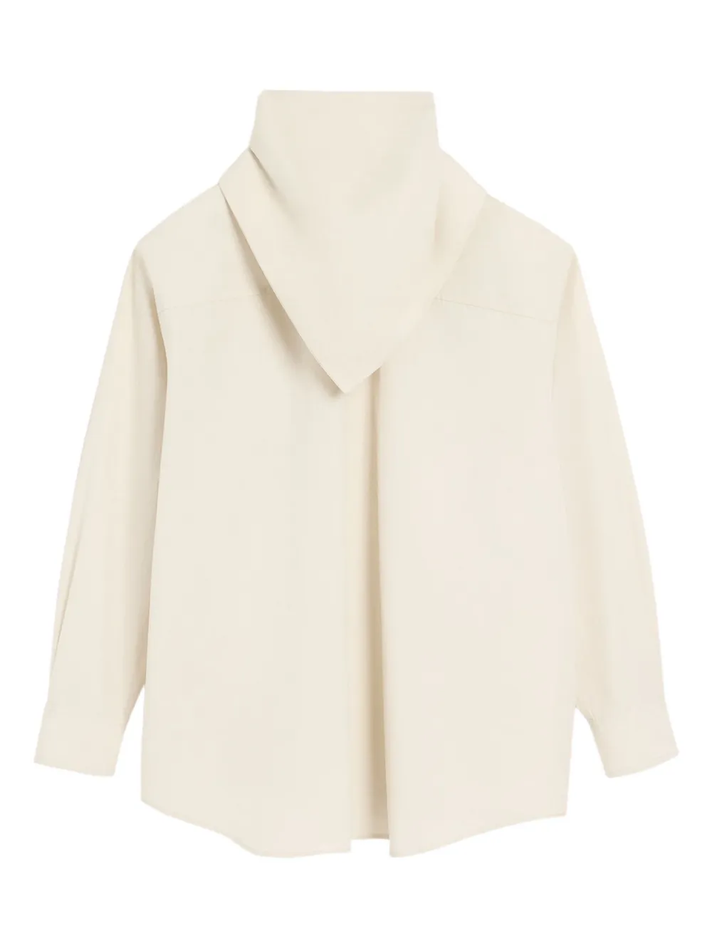 AMI Paris Shirt met bandanakraag Beige