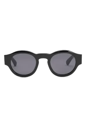 【関税込み】AMI Paris サングラス Black Rounded Ami De Coeur Sunglasses | AMI PARIS