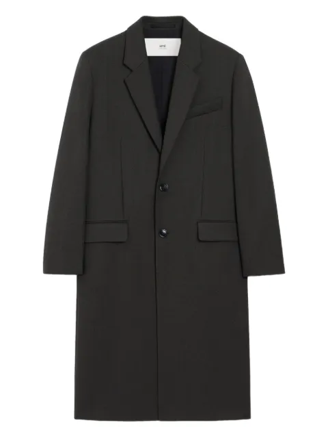 AMI Paris single-breasted wool coat